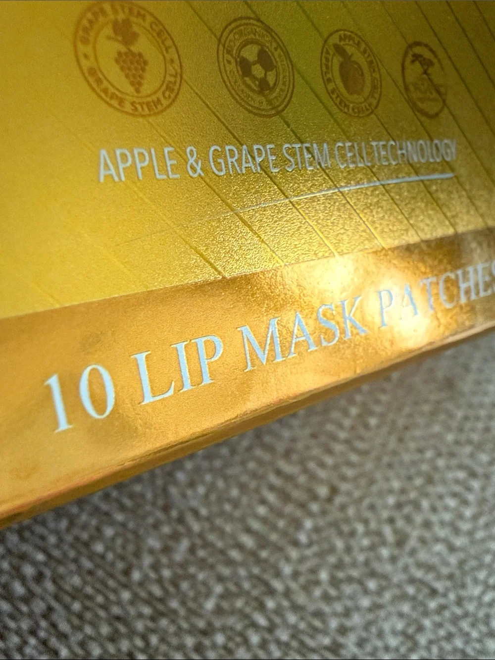 Predire 24K Gold Collagen Lip Mask Patched 10 piece set New